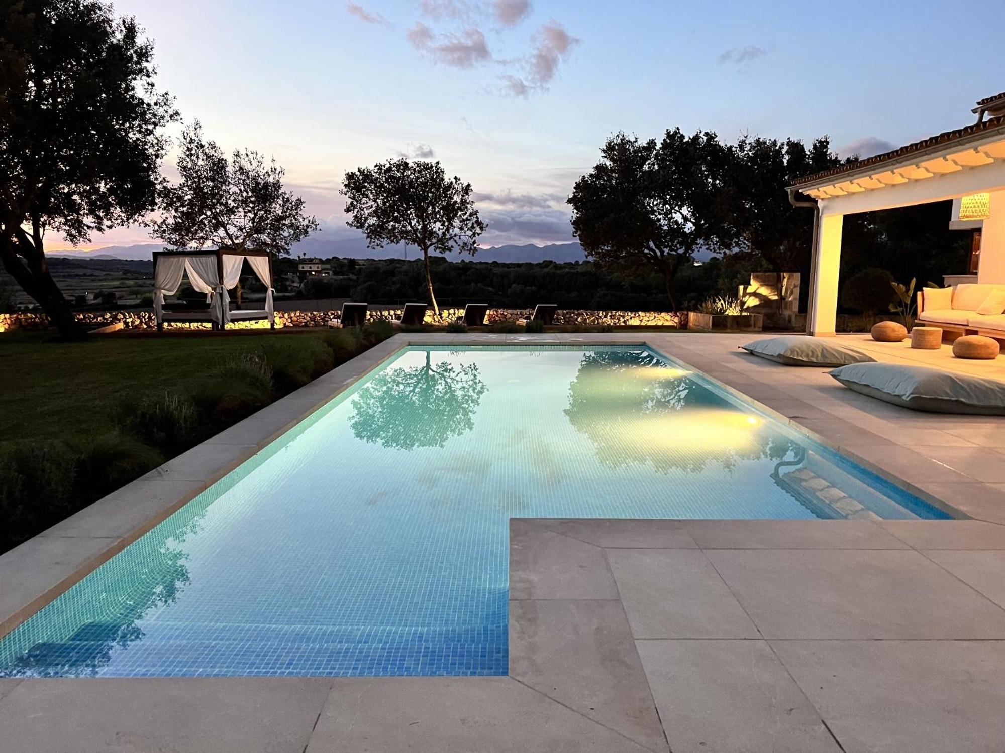 Es Mirador De Vernissa Jacuzzi Sauna Y Piscina Санта-Маргаліда Екстер'єр фото