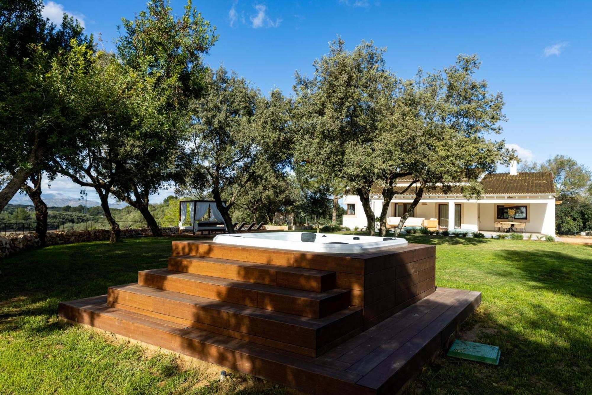 Es Mirador De Vernissa Jacuzzi Sauna Y Piscina Санта-Маргаліда Екстер'єр фото